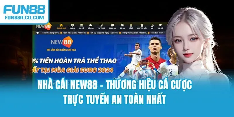 Nhà Cái NEW88 - Thương Hiệu Cá Cược Trực Tuyến An Toàn Nhất